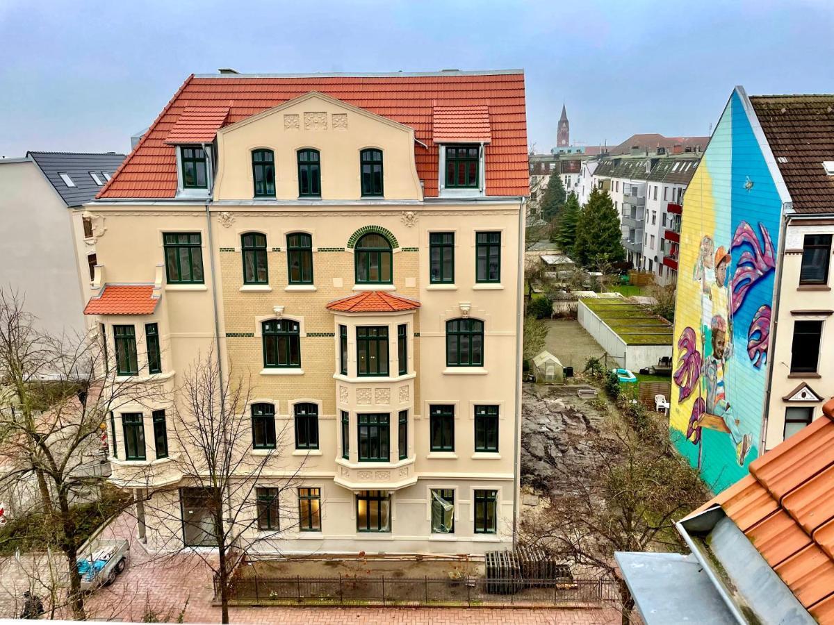 Woelkchen - Wohnung Mit Balkon, Holzdielen & Tv Bremerhaven Dış mekan fotoğraf