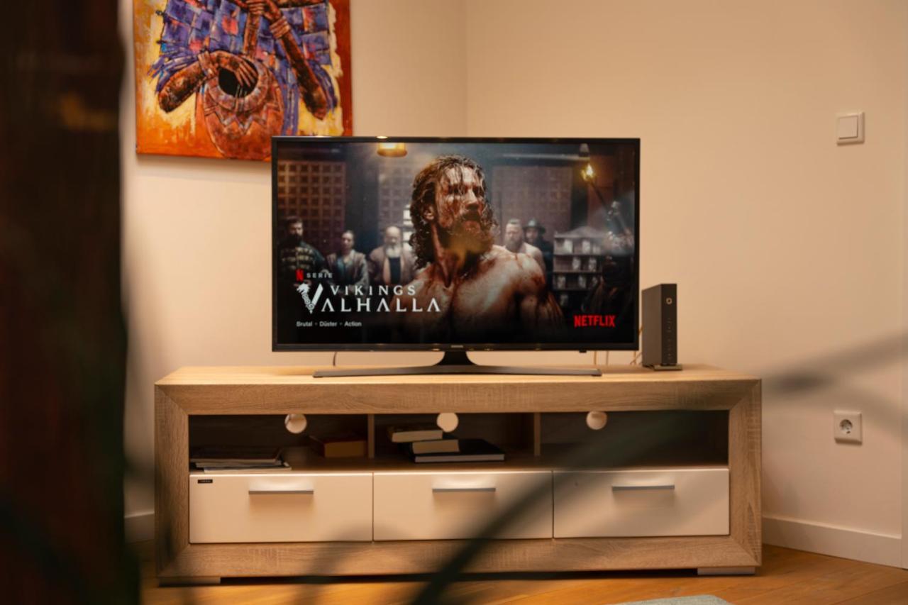 Woelkchen - Wohnung Mit Balkon, Holzdielen & Tv Bremerhaven Dış mekan fotoğraf